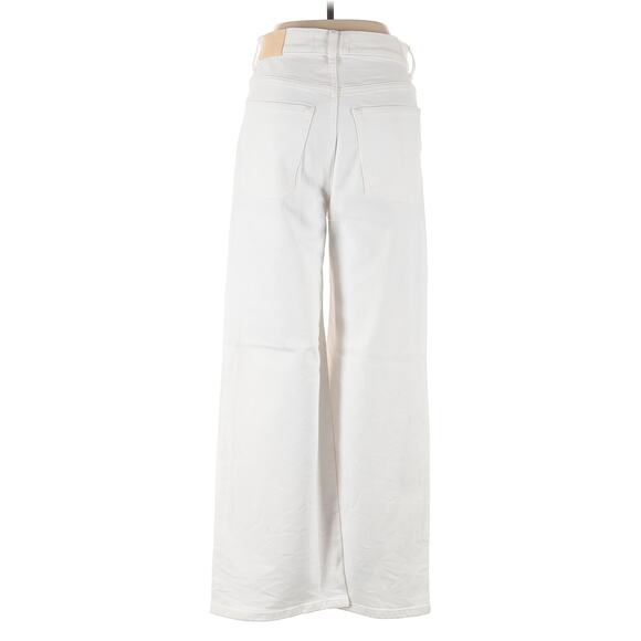 Everlane The Way High Sailor Jean in Bright White 28 R - Picture 7 of 8